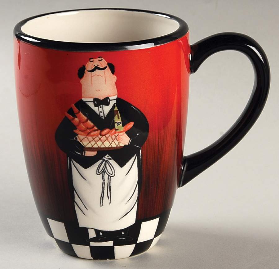 Dinner Is Served (No Words) Mug by Certified International-1