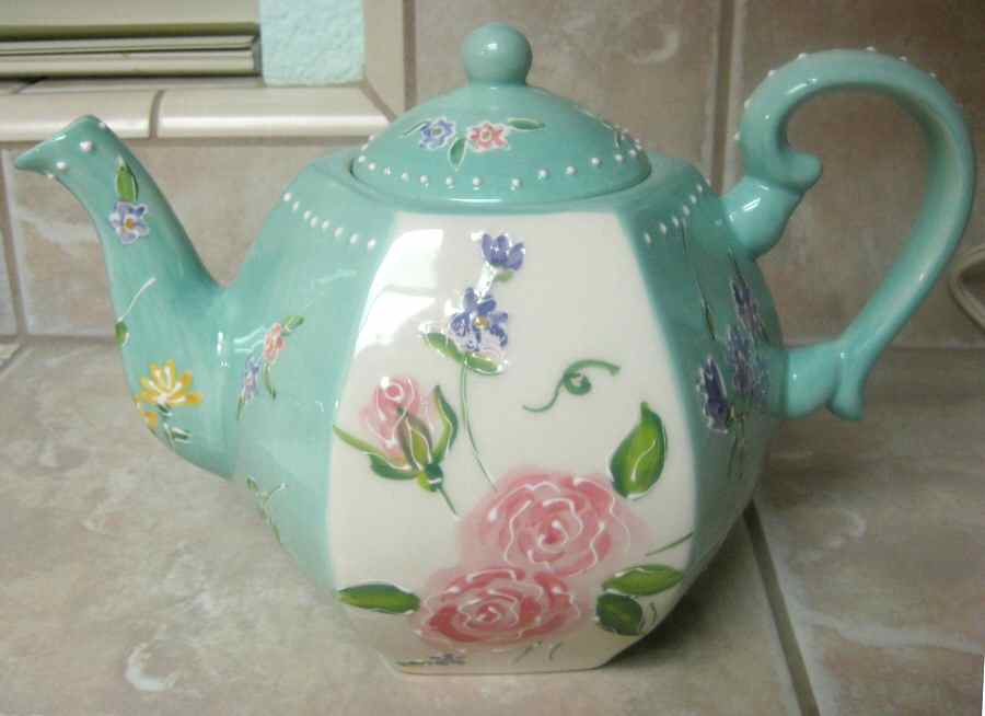 Garden Party Teapot & Lid by Centrum-1