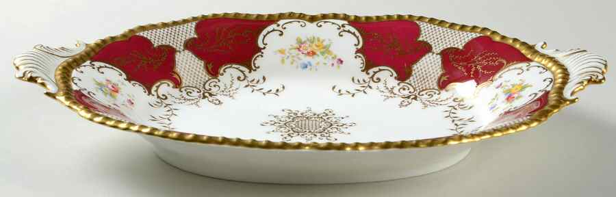 X1961 2 Handle Bon Bon by Coalport-1