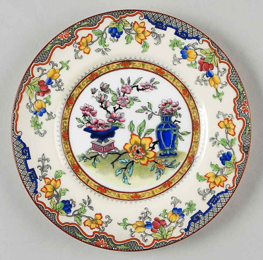 Kansu Salad Plate by Coalport-1