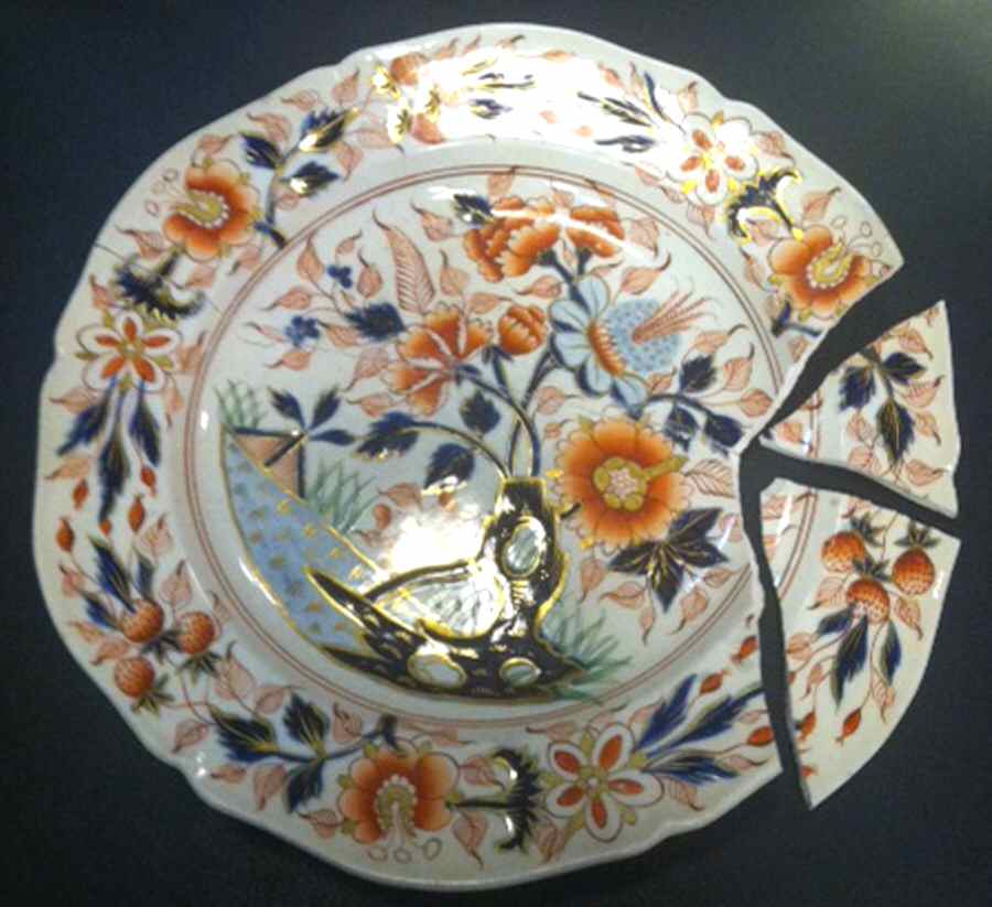 C0C1 Dinner Plate by John Denton Baxter-1