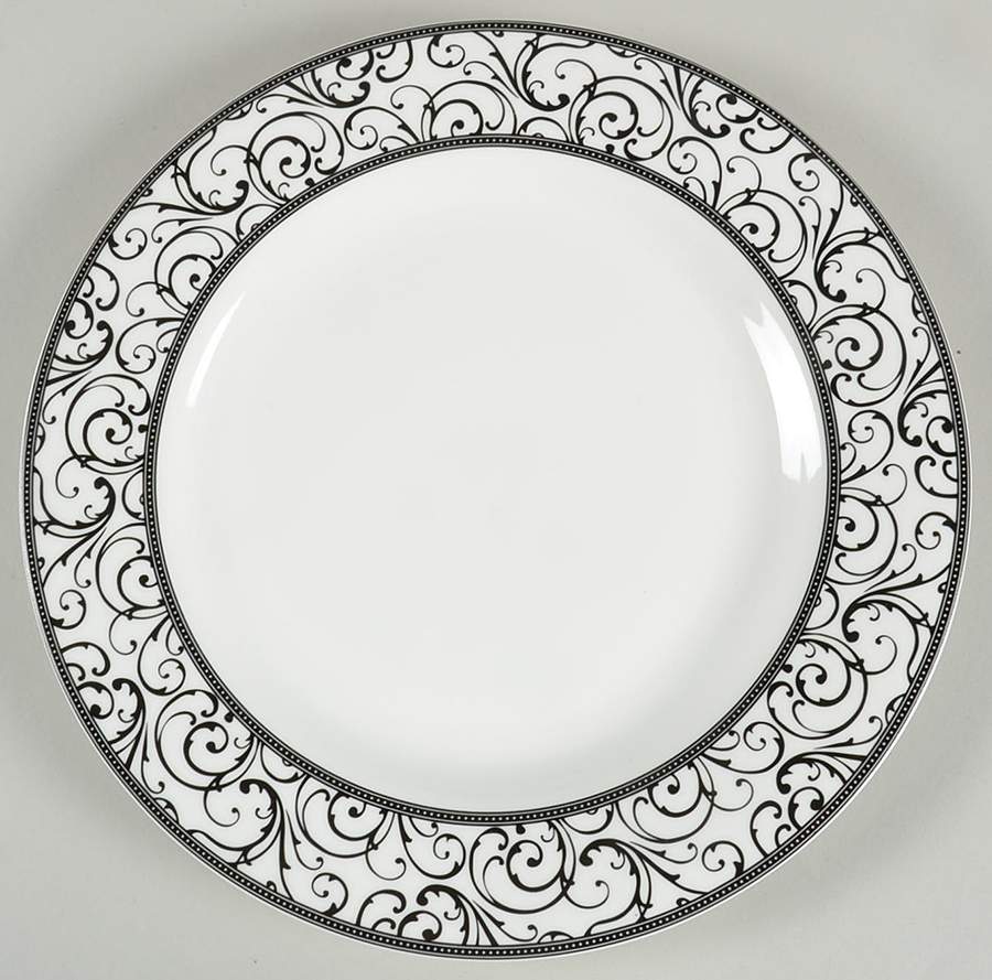 Veluto Black Dinner Plate by Ciroa-1