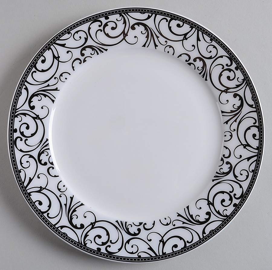 Veluto Black Salad Plate by Ciroa-1