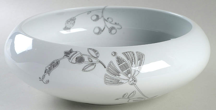 Kemi 12" Round Serving Bowl by Crate & Barrel-1