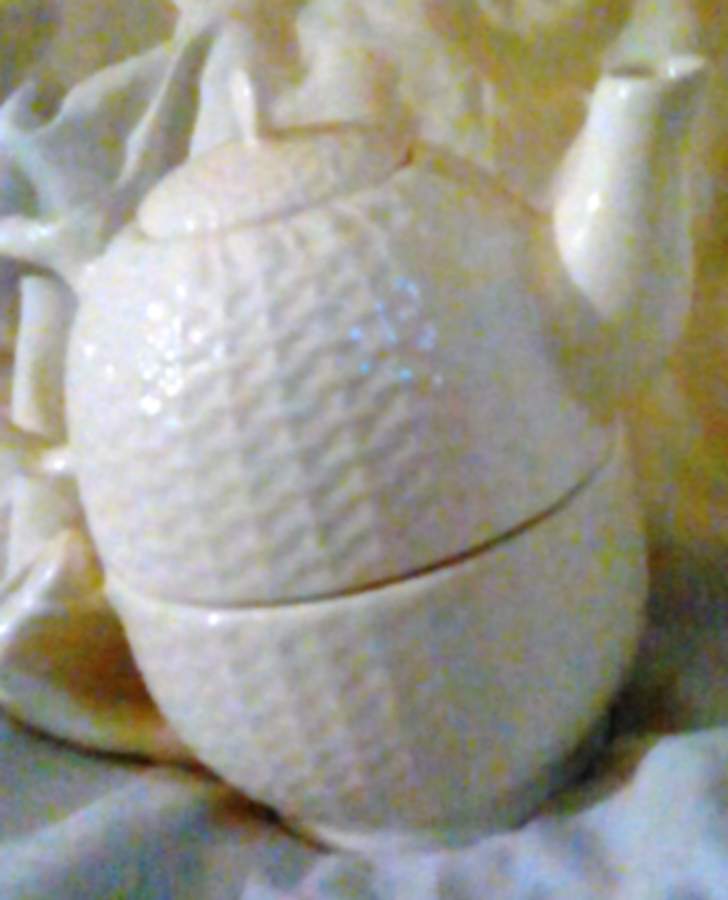 Nantucket Individual Teapot & Lid with Cup by China (Made in China)-1