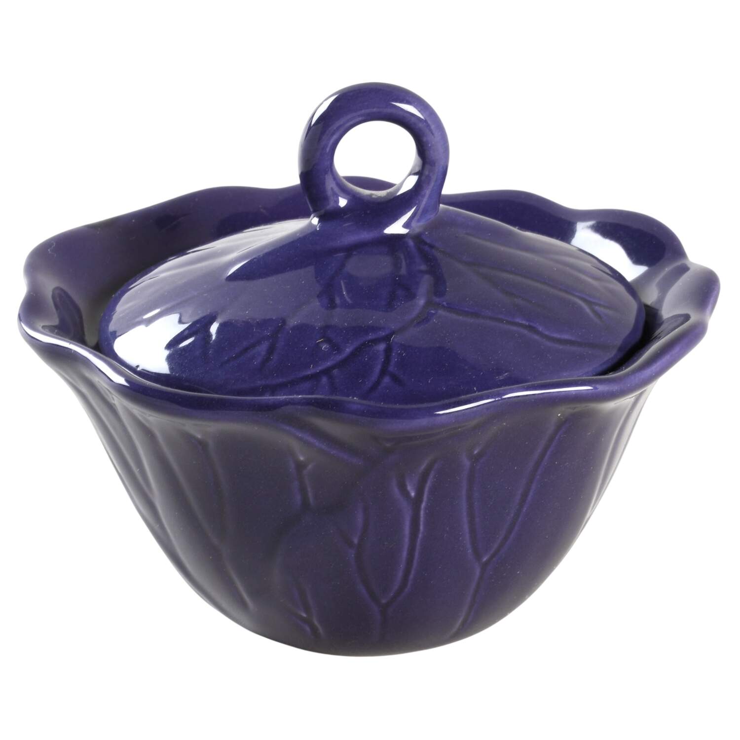 Lotus Collection Sugar Bowl & Lid by The Cellar (China)-1
