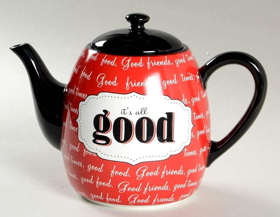Eat at Mom's Teapot & Lid by Certified International-1