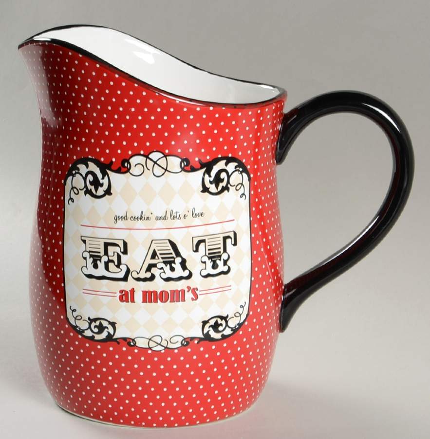 Eat at Mom's 64 Oz Pitcher by Certified International-1