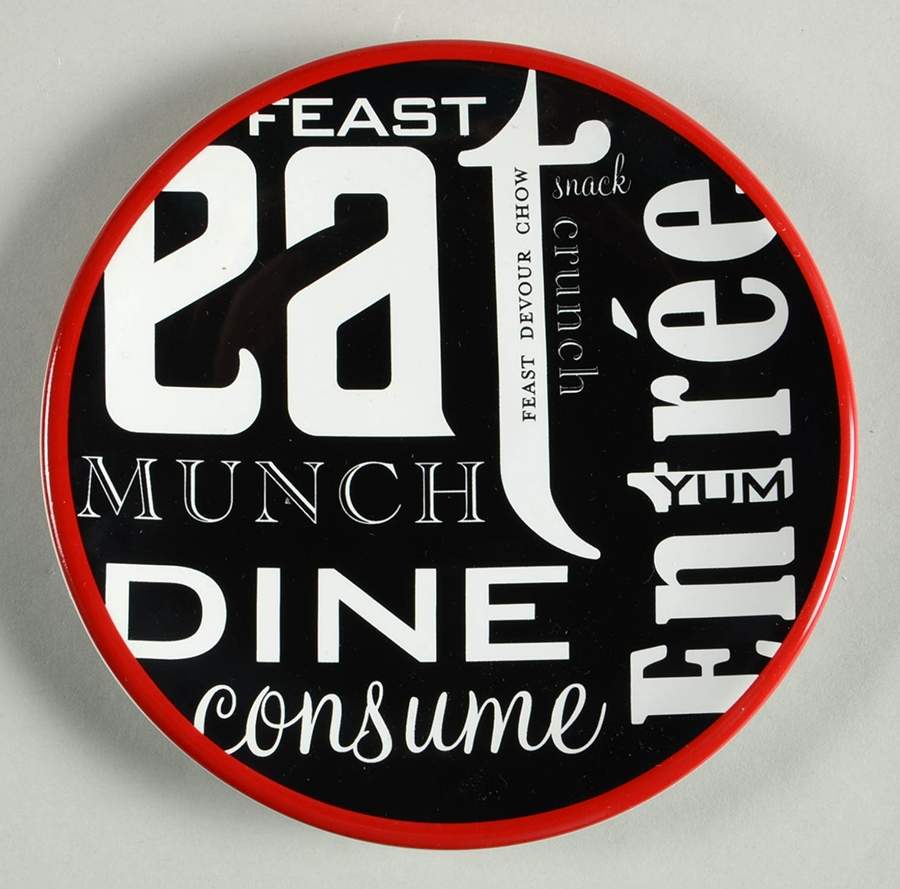 Eat at Mom's Canape Plate by Certified International-1