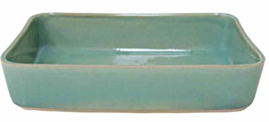 Corsica Aqua Marine 12" Rectangular Baker by Casafina-1