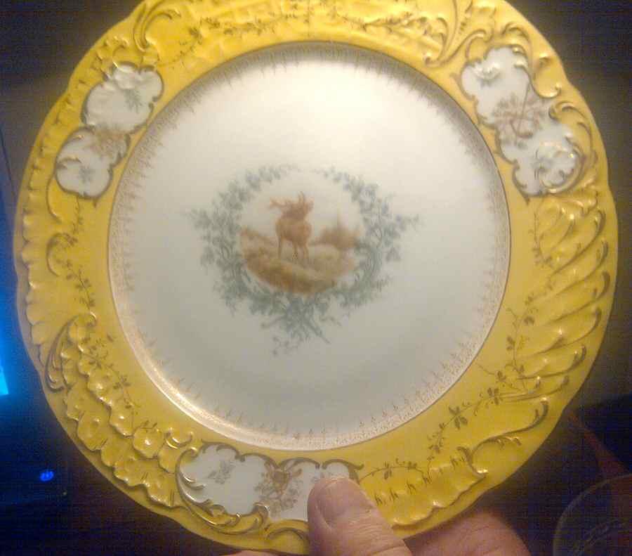 9545 Dinner Plate by Carl Tielsch-1