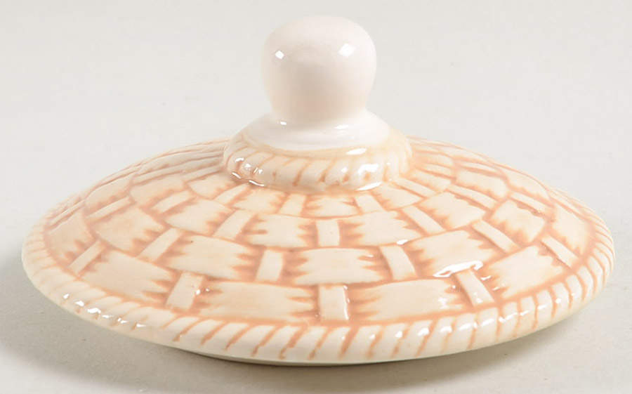 Bunny Basket Lid for Sugar Bowl by Cracker Barrel-1