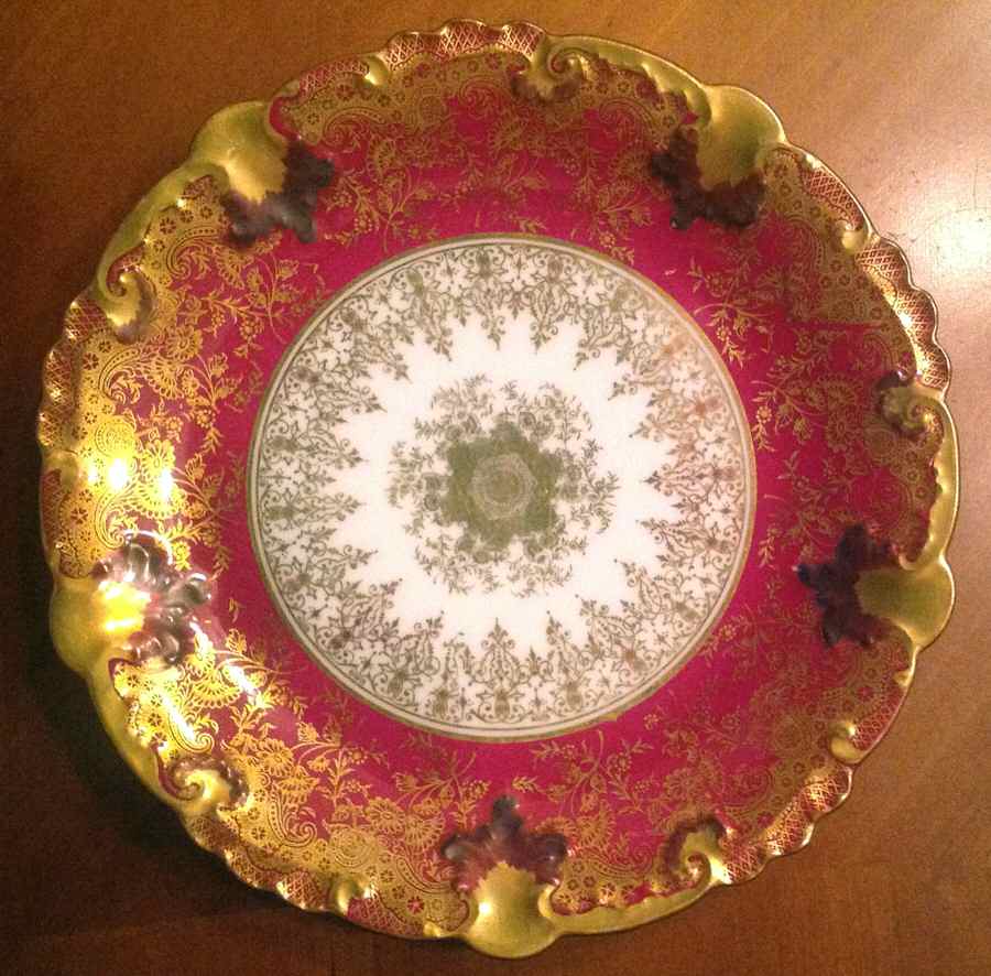 CHF1789 Dinner Plate by Charles Field Haviland-1