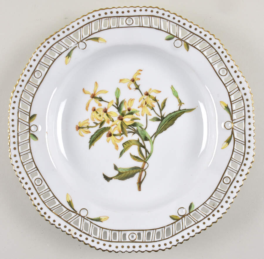 Botanical Show Or Decorative Plate (Charger) by Chelsea House-1