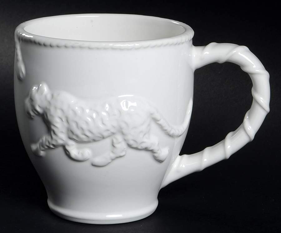 Jaguar Blanc Mug by Lynn Chase-1