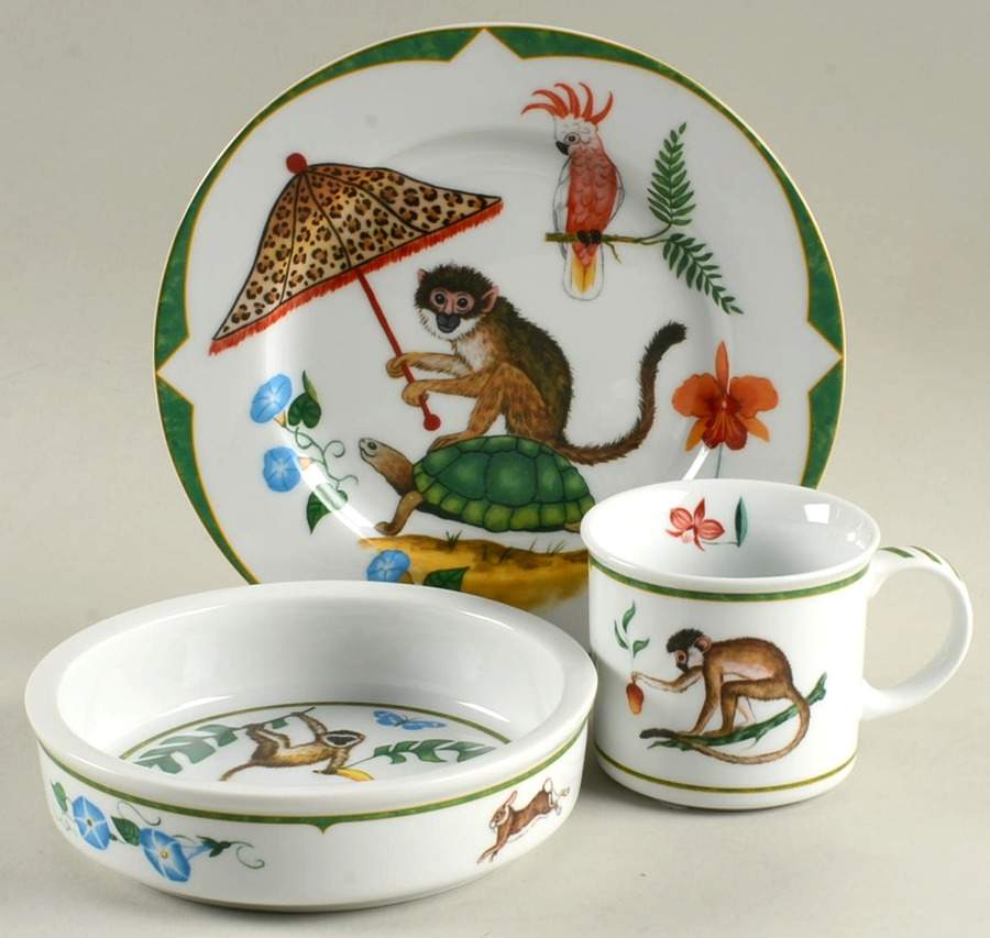 Monkey Magic (3 Piece) Child's Set by Lynn Chase-1