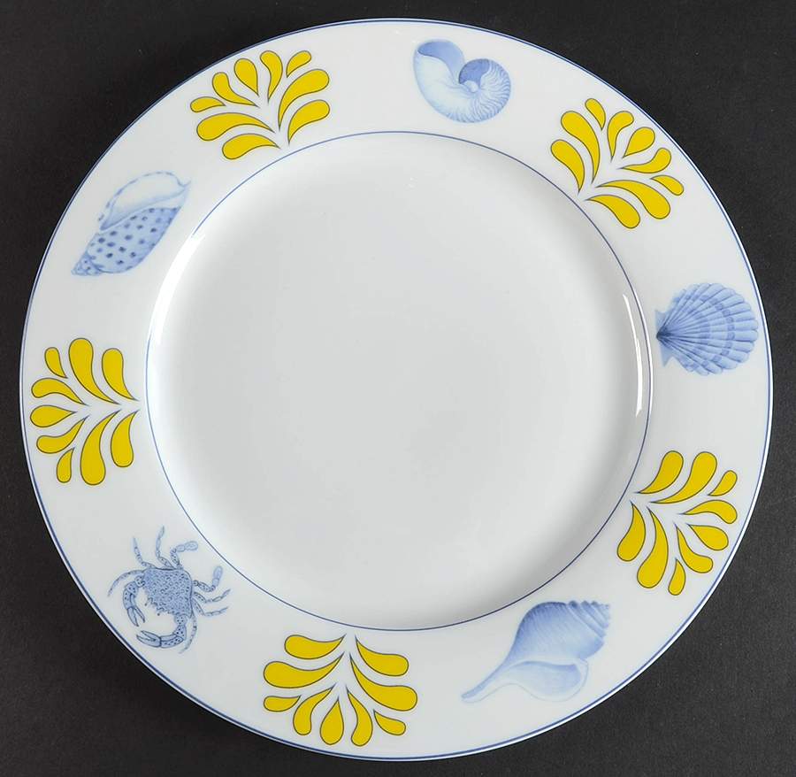 Beachcomber Dinner Plate by Lynn Chase-1