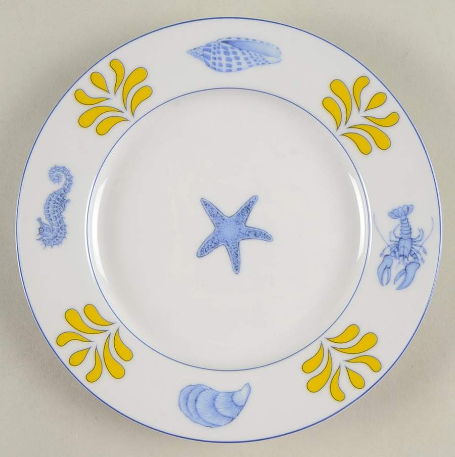 Beachcomber Salad Plate by Lynn Chase-1