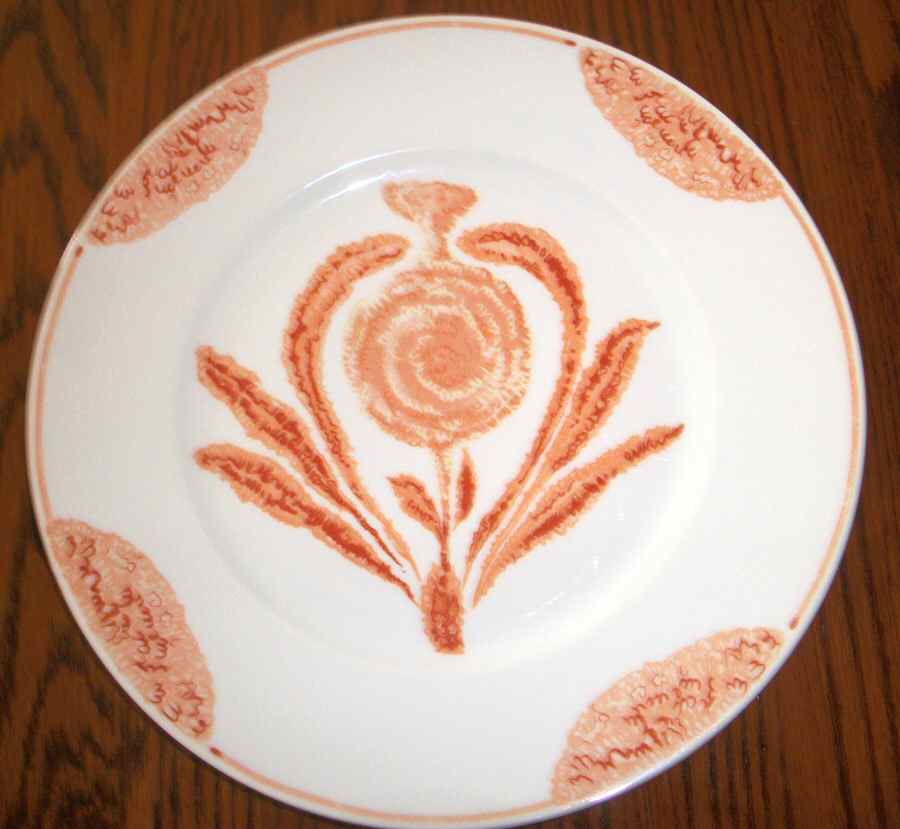 Persepolis (Pink) Dinner Plate by Ceralene-1
