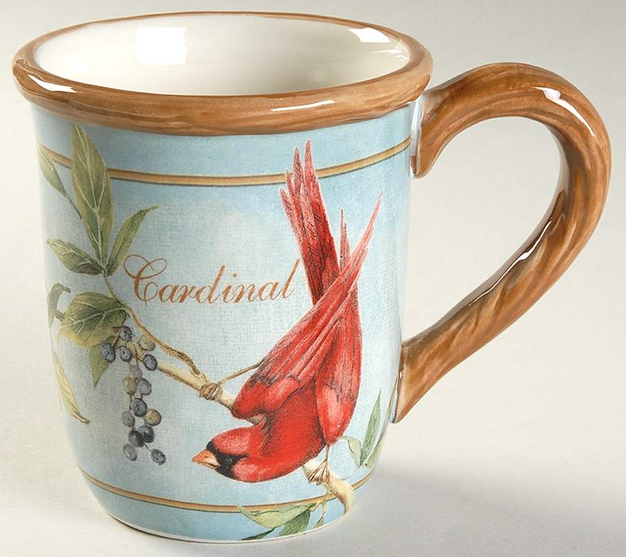 Botanical Birds Mug by Certified International-1