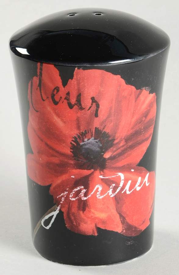 Midnight Poppy Salt Shaker by Certified International-1