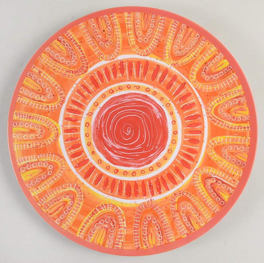 Tapas Melamine Dinner Plate by Certified International-1