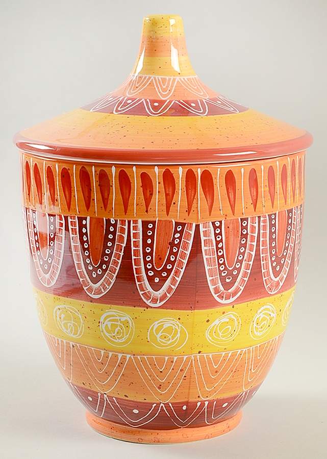 Tapas Biscuit Barrel & Lid by Certified International-1