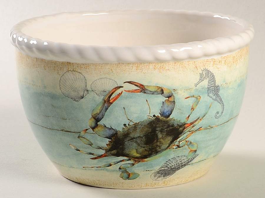 Beach Cottage Individual Ice Cream Dish by Certified International-1