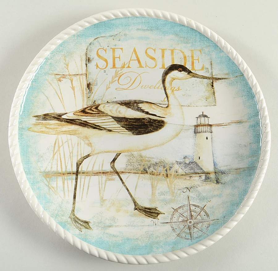 Beach Cottage Dinner Plate by Certified International-1