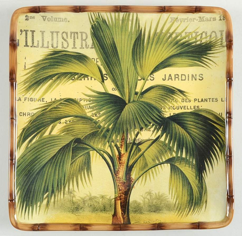 Las Palmas 12" Square Serving Platter by Certified International-1