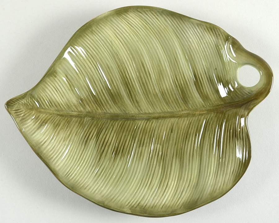 Las Palmas Leaf Shape Salad Plate by Certified International-1