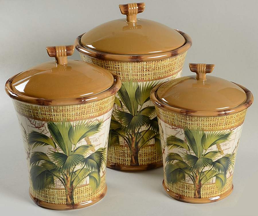 Las Palmas (3 Piece) Canister Set (Box Set) by Certified International-1