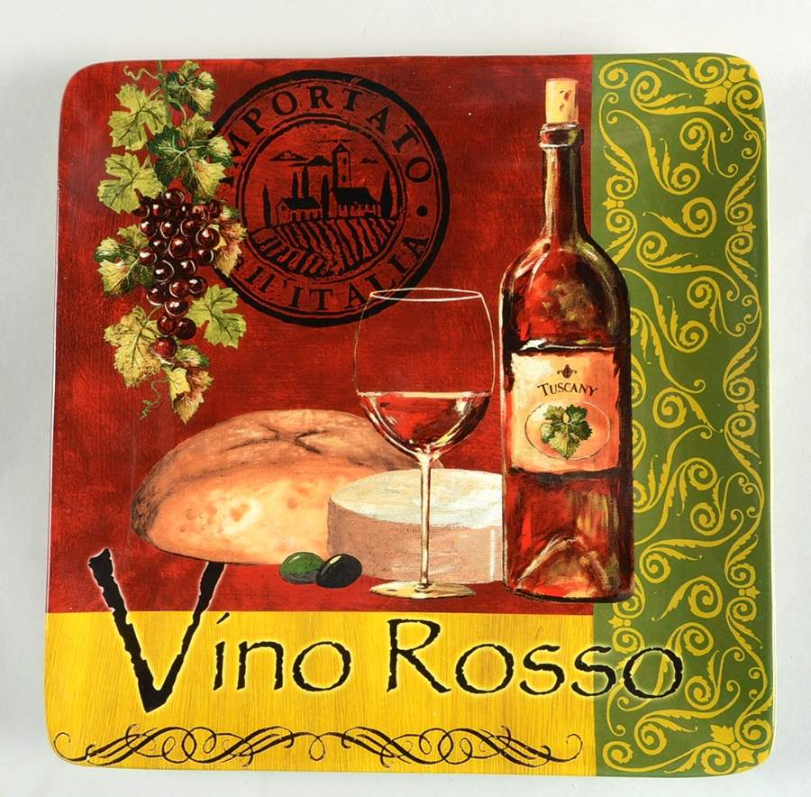 Zesty Foods Square Dinner Plate by Certified International-1