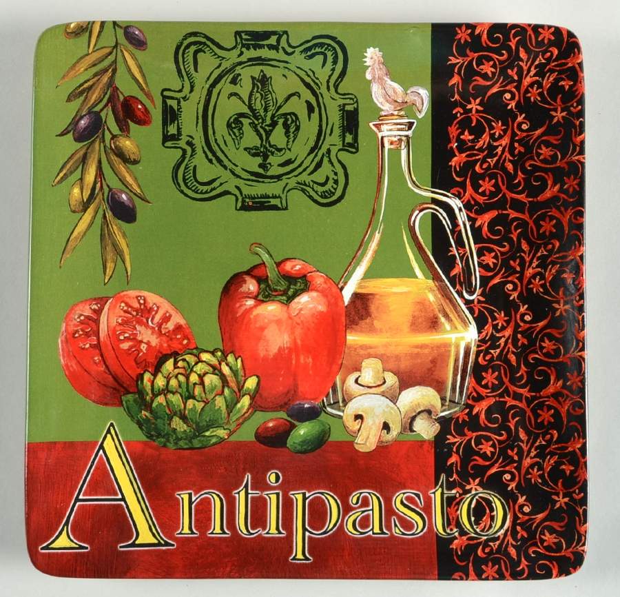 Zesty Foods Square Dinner Plate by Certified International-1