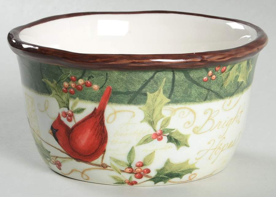 Winter Wonder Individual Ice Cream Dish by Certified International-1