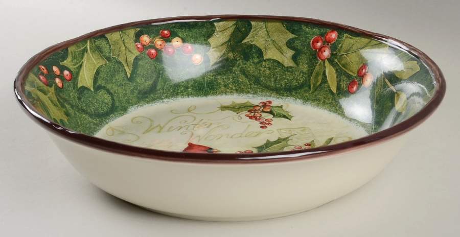 Winter Wonder 12" Pasta Serving Bowl by Certified International-1