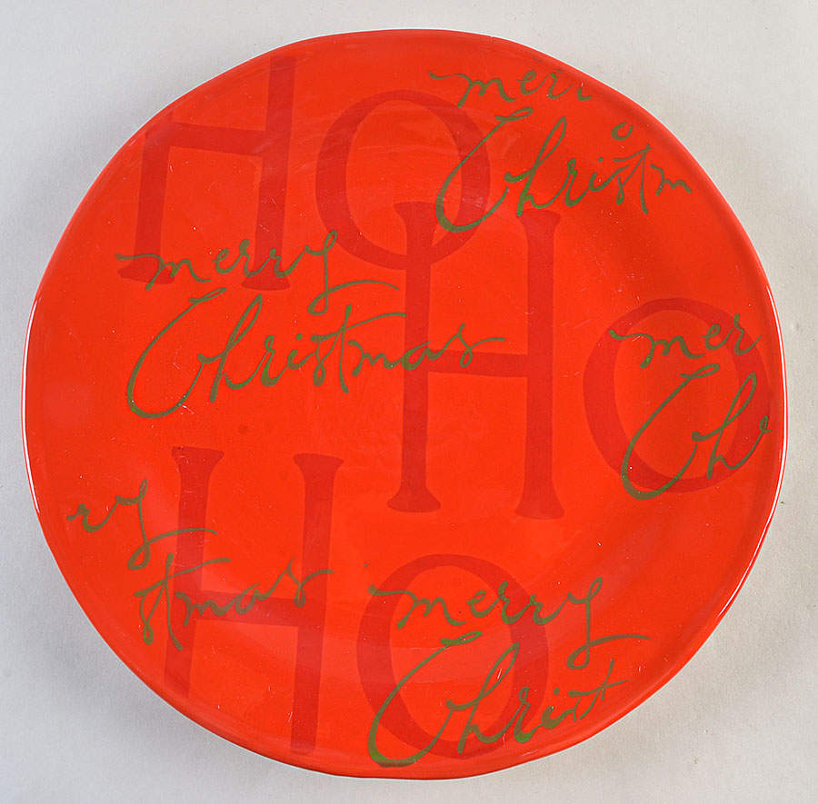Ho Ho Ho 13" Chop Plate (Round Platter) by Certified International-1