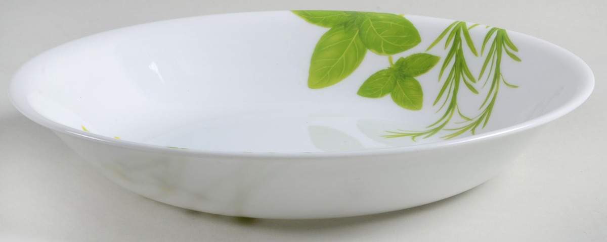 European Herbs 8" Individual Pasta Bowl by Corning Corelle-1