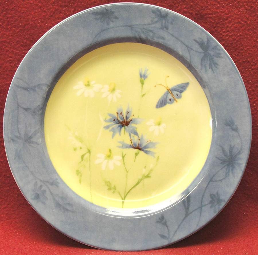 Blue Butterfly Salad Plate by Coventry (PTS)-1