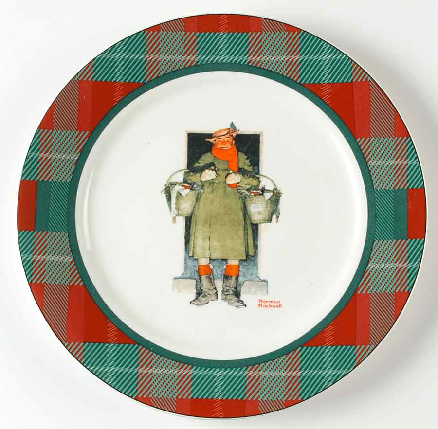 The Saturday Evening Post Collect Dinner Plate by Curtis Publishing Co-1