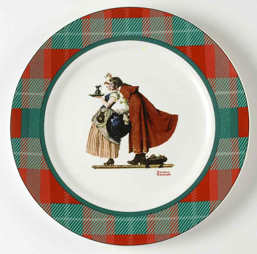 The Saturday Evening Post Collect Dinner Plate by Curtis Publishing Co-1