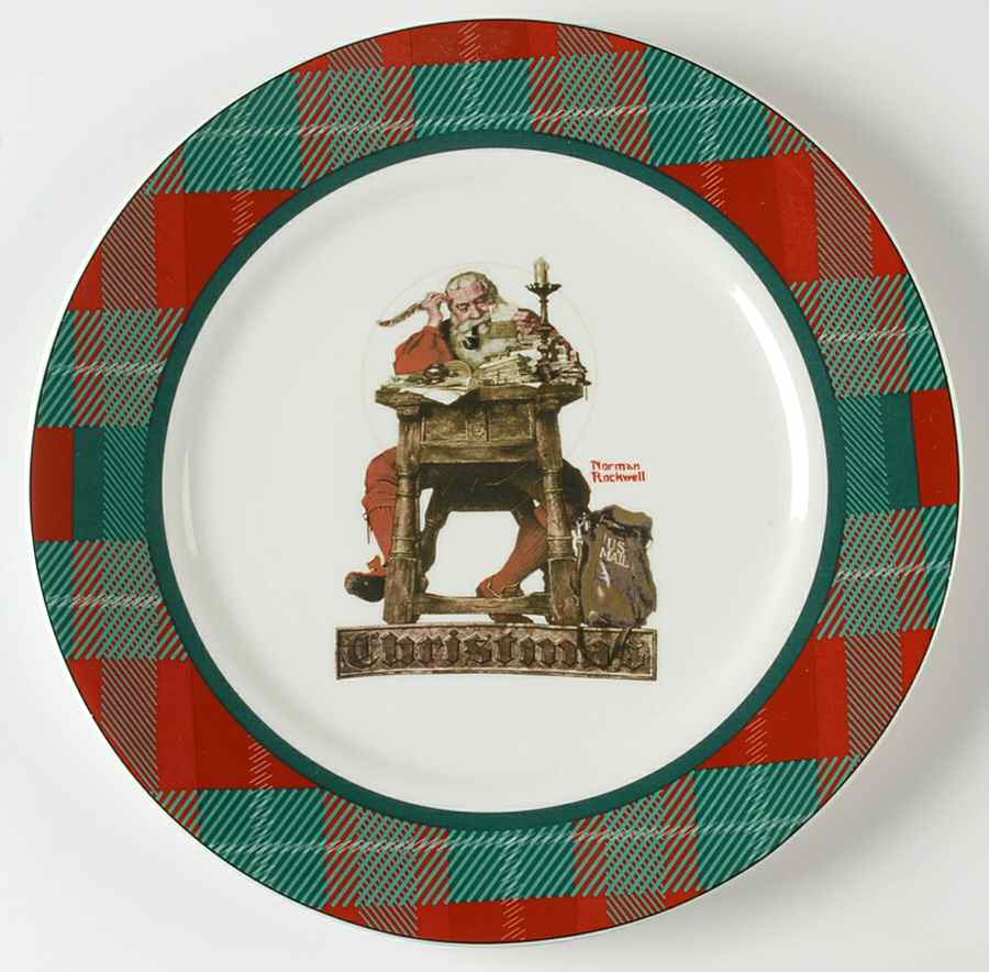 The Saturday Evening Post Collect Dinner Plate by Curtis Publishing Co-1