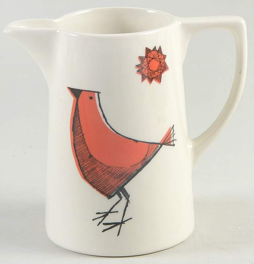 Ornithology 8 Oz Pitcher by Carly Dodsley-1