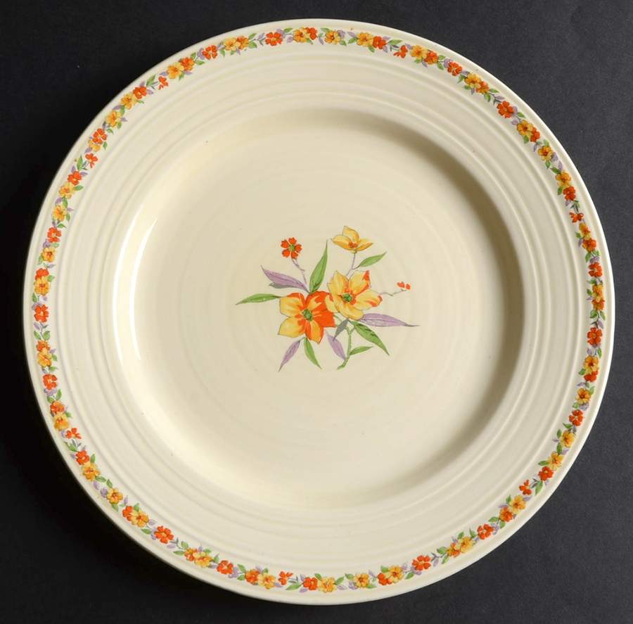 Ludlow Luncheon Plate by Crown Ducal-1