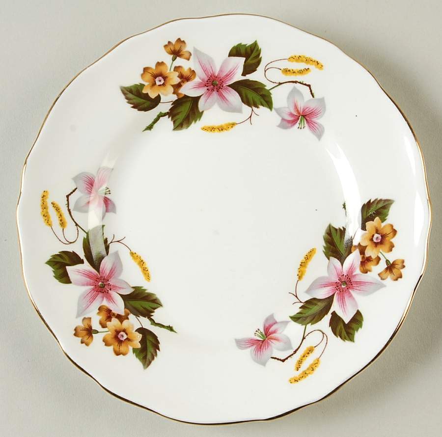 Windermere Bread & Butter Plate by Crown Staffordshire-1
