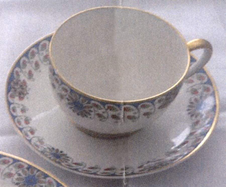 CHF1808 Flat Cup & Saucer Set by Charles Field Haviland-1