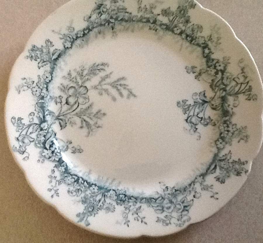 Devon Blue Salad Plate by F Winkle-1