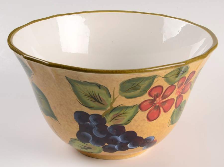 CIC131 10" Large Salad Serving Bowl by Certified International-1
