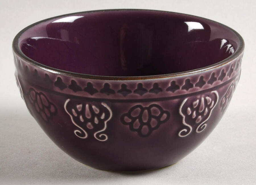 Nomad Purple Fruit/Dessert (Sauce) Bowl by Cindy Crawford Style-1