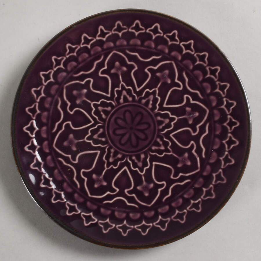 Nomad Purple Bread & Butter Plate by Cindy Crawford Style-1